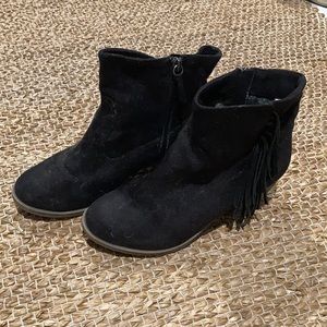 Fringe Ankle Boots